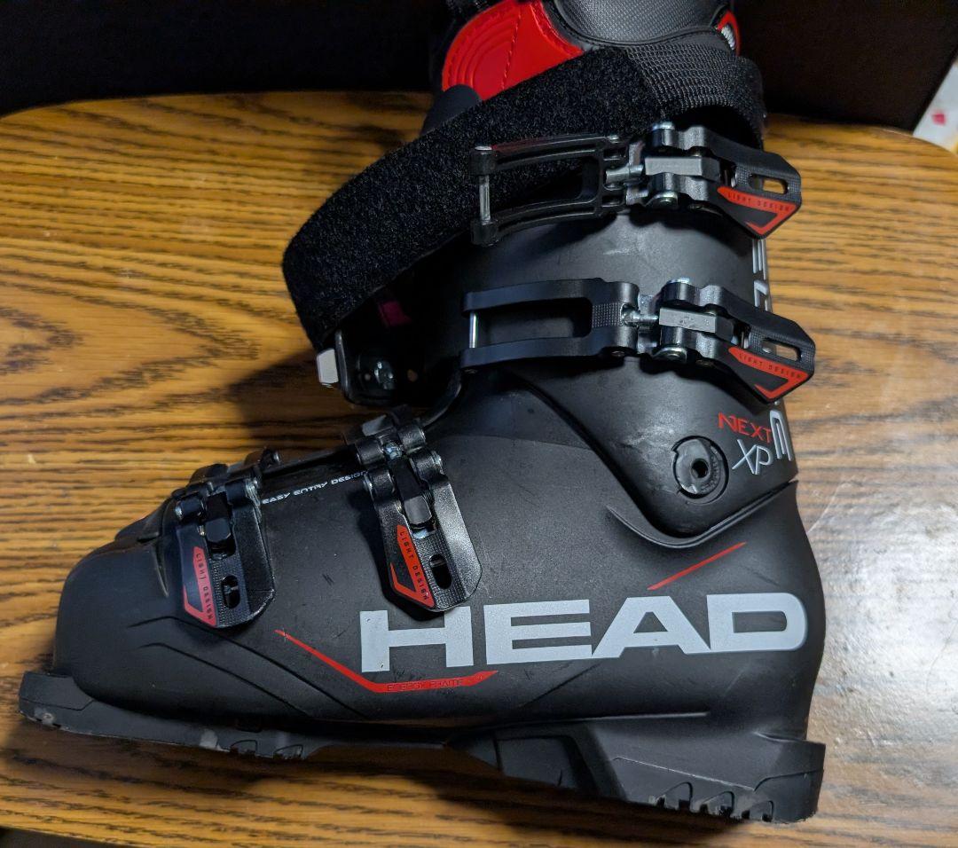 HEAD　next edge xp スキー ブーツ ブラック/レッド