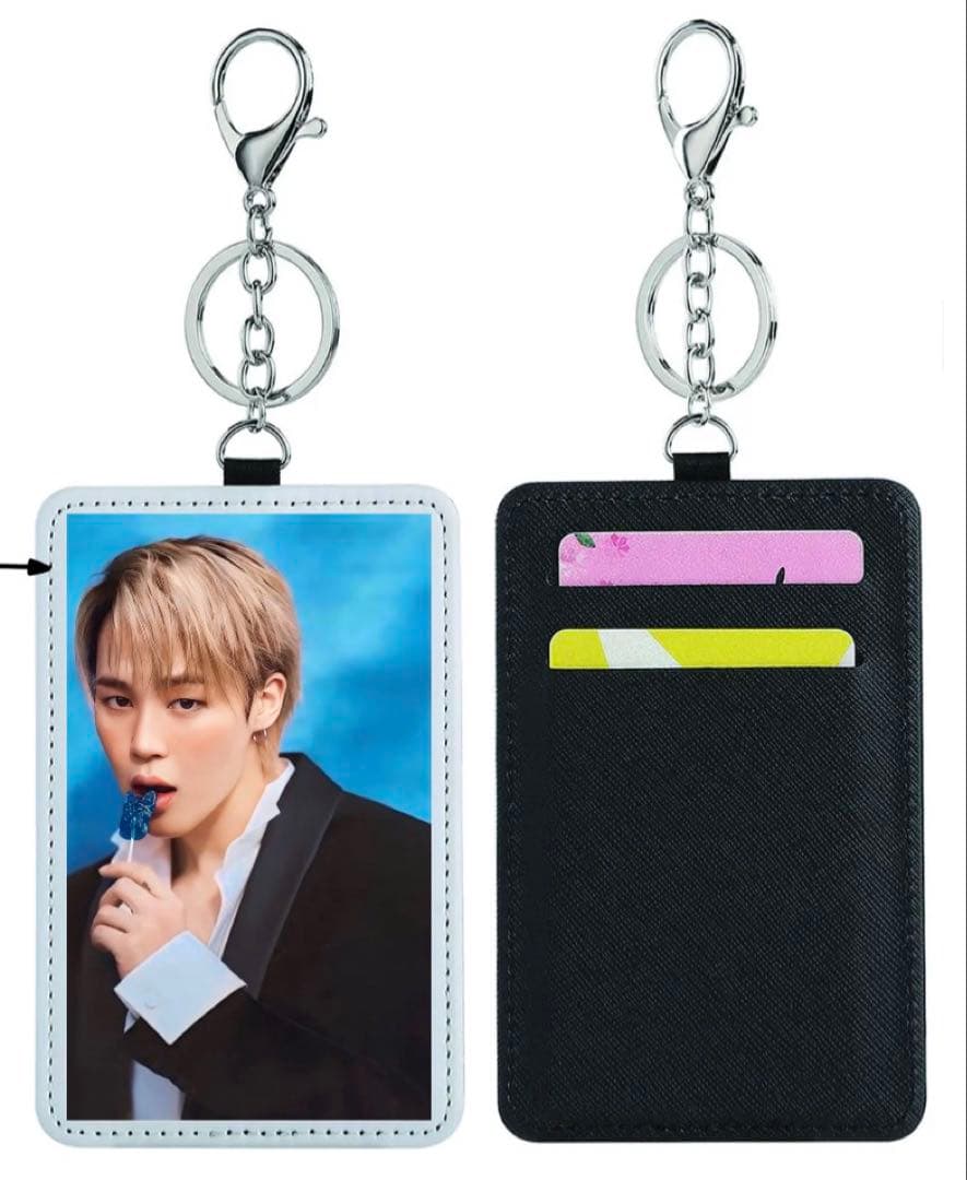 BTS jimin ジミン パスケース　約7×11cm
