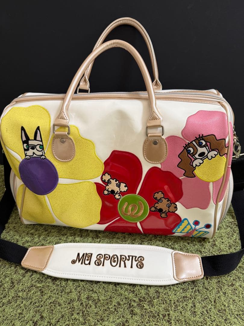 MU SPORTS ゴルフ　ボストンバッグ