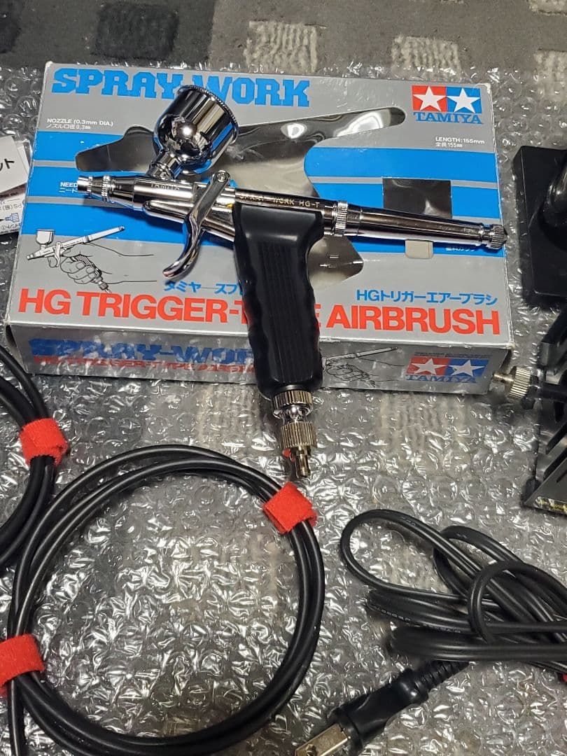 Mr.リニアコンプレッサー プチコン TAMIYA HGトリガーエアブラシ