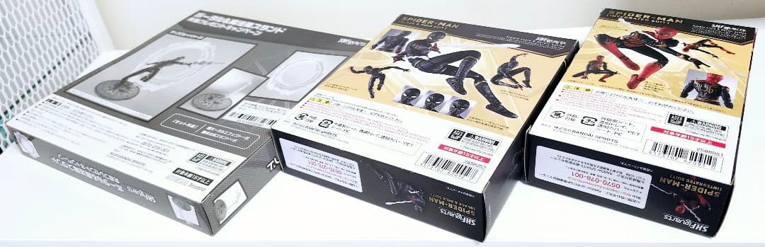 S.H.Figuarts　スパイダーマン　No Way 　３点セット