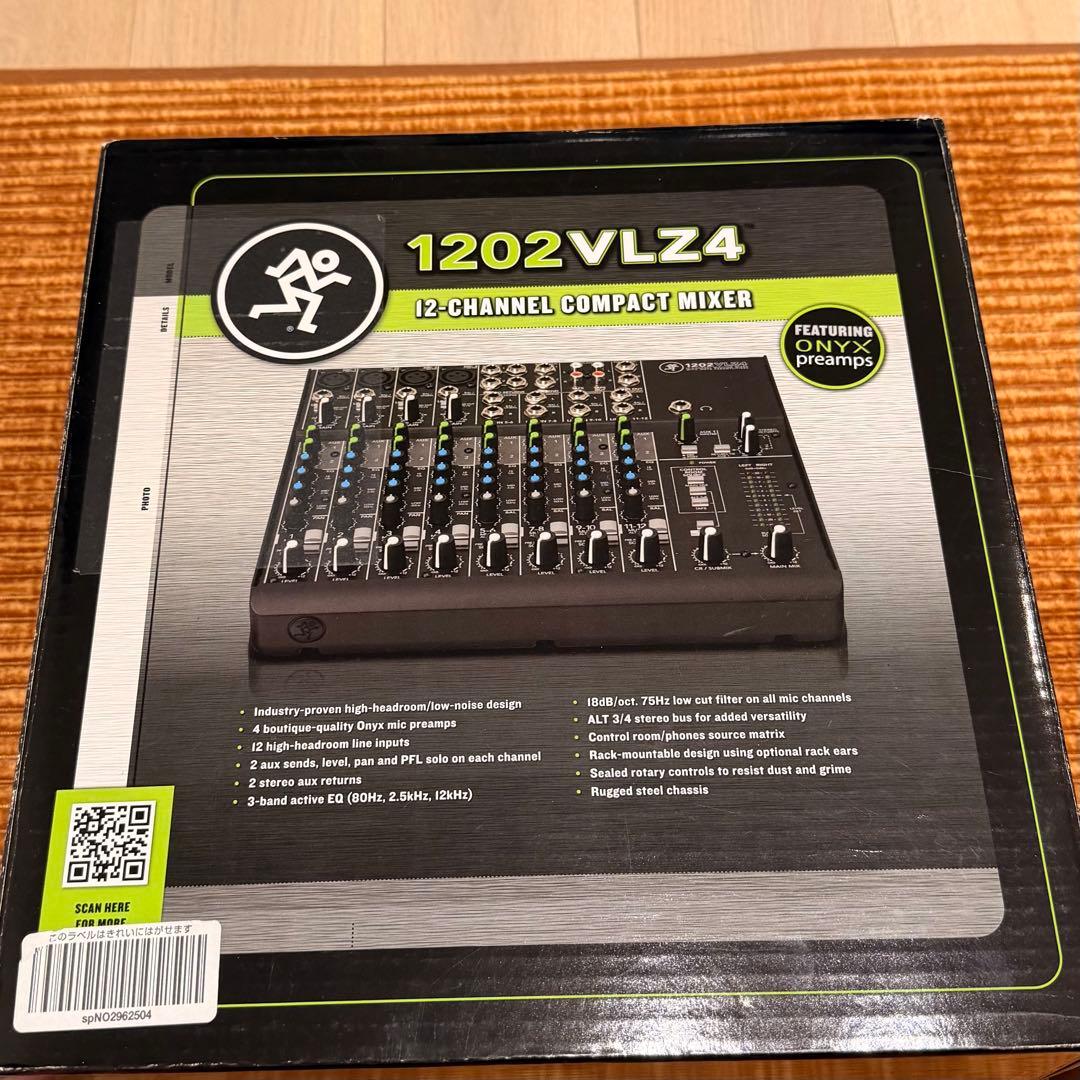 MACKIE マッキー 1202VLZ4 12ch アナログミキサー