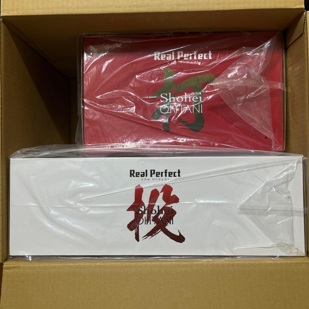 大谷翔平リアルパーフェクトフィギュア投打セット 即決155000円