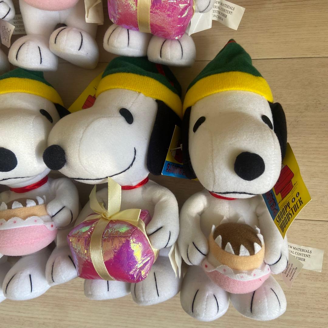 スヌーピー ぬいぐるみ　まとめ売り　平成レトロ　当時物　レア　お祝い　バースデー