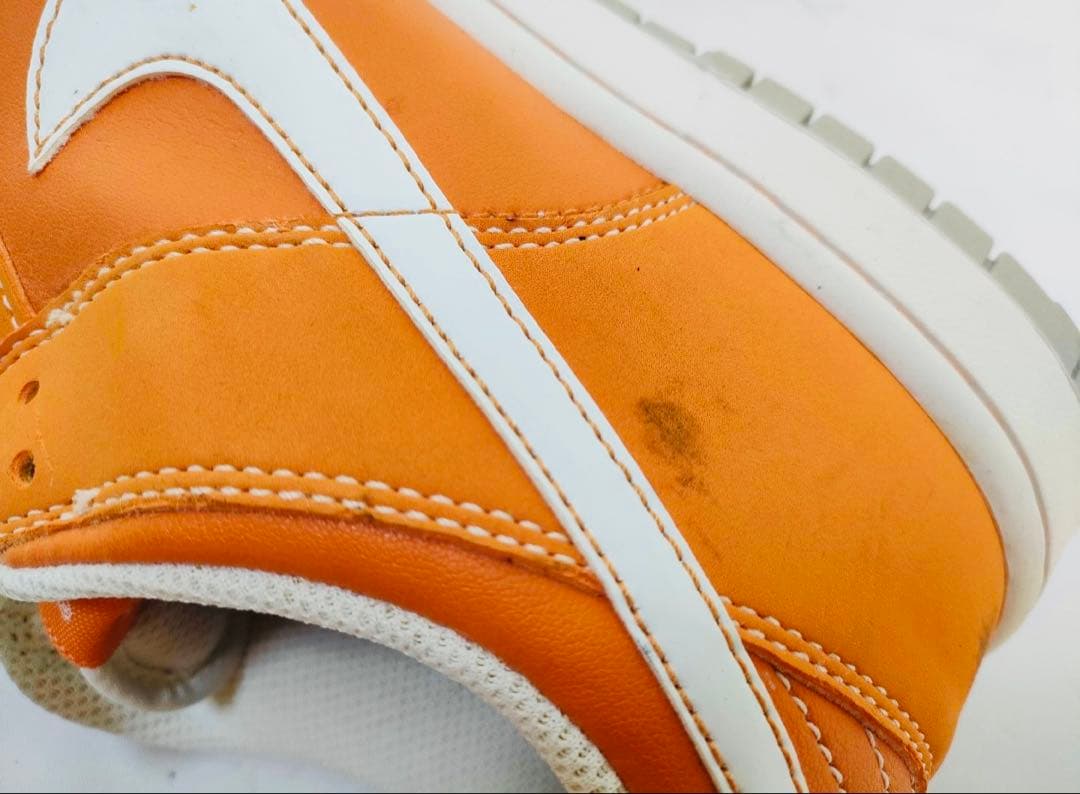 【美品】ナイキ ゴルフシューズ 24.5cm オレンジ 487116-800