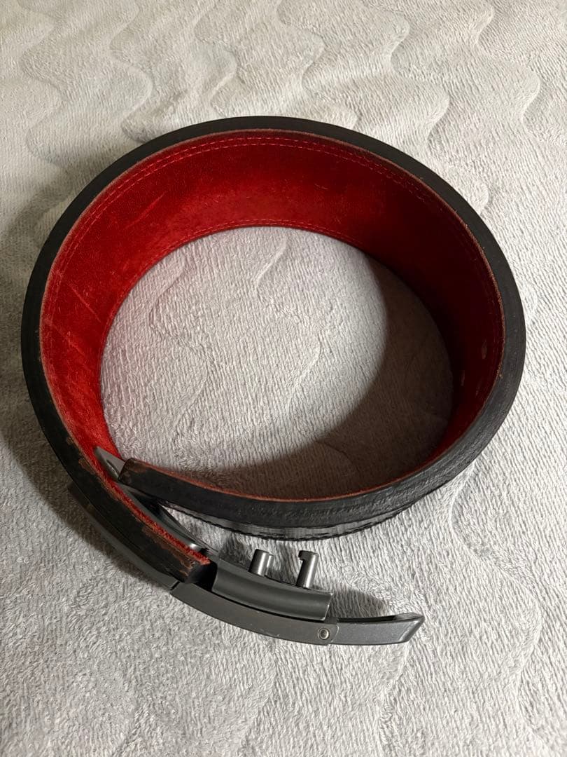 SBD パワーベルト 黒/赤