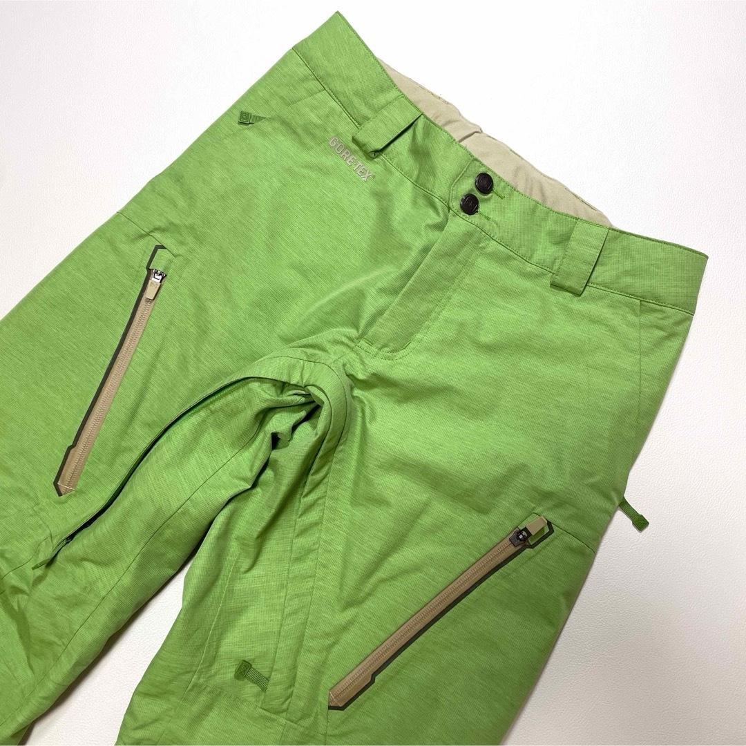 6712【美品】バートン　ak　パンツ　メンズ　ゴアテックス スノボ グリーン