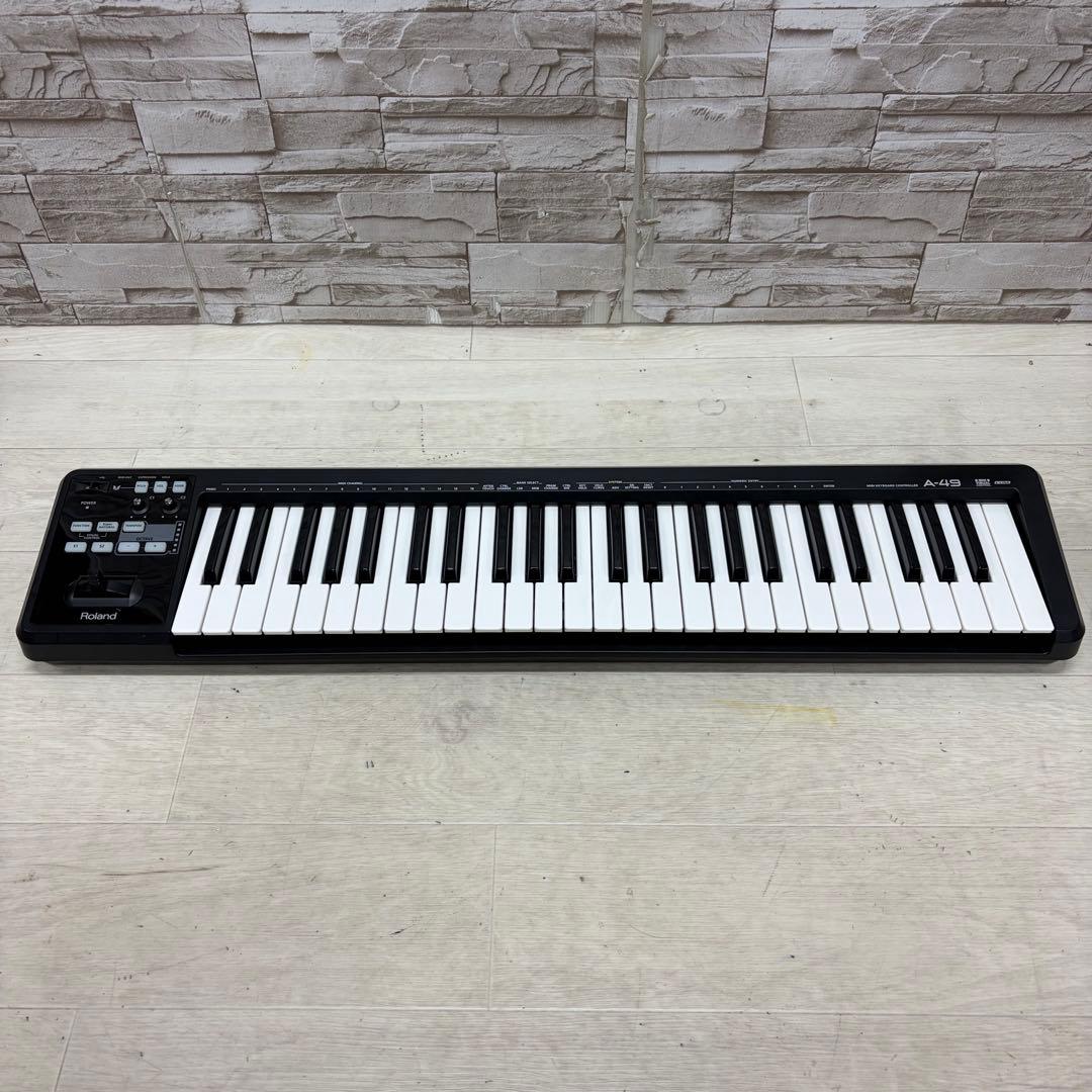 Roland ローランド 49鍵盤 USB MIDIキーボード A-49 ⑨