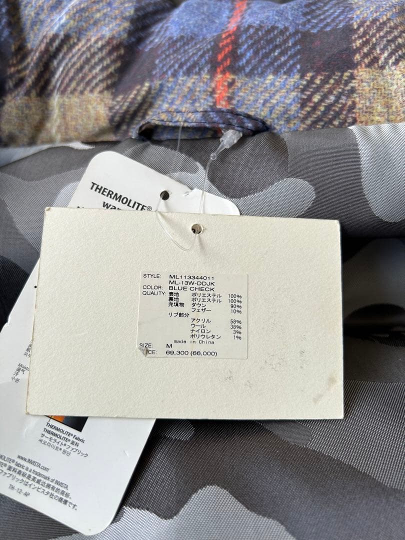 新品未使用　マークアンドロナ　ダウンジャケット