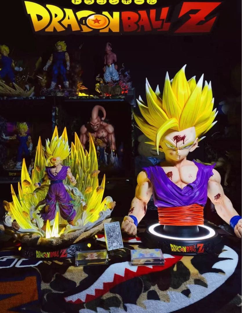 ドラゴンボール 孫悟飯 ガレキ ガレージキット スタチュー X②③