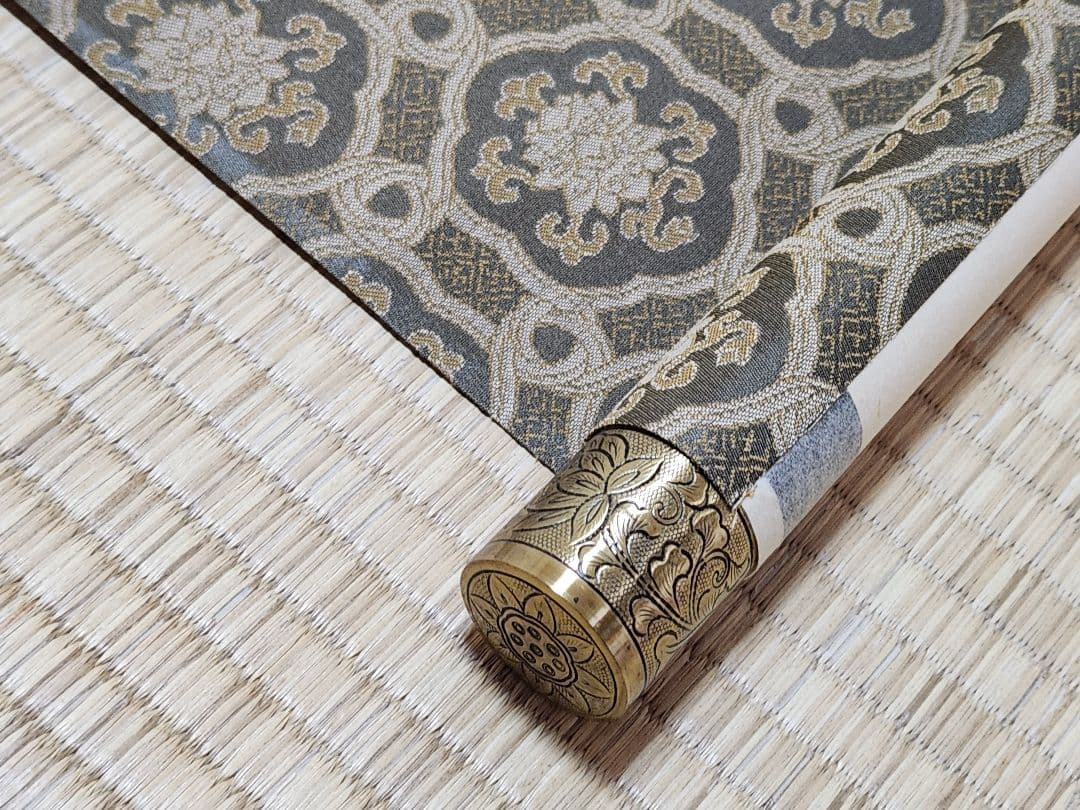 小林太玄 大徳寺黄梅院塔頭 六字名号 尺五立 南無阿弥陀仏 肉筆 掛け軸 木箱入