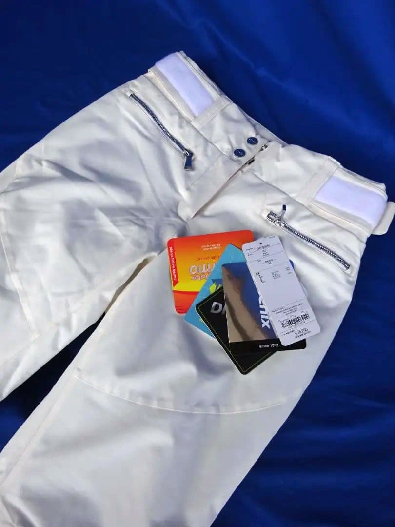 ★未使用★フェニックス レディースMサイズ スキーパンツ ホワイト白 女性用