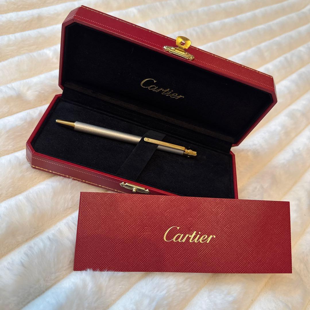 Cartier ボールペン シルバー