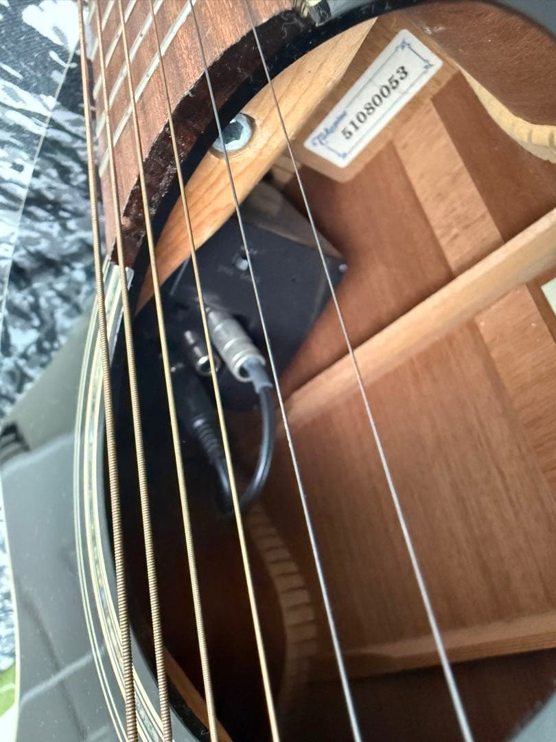 TAKAMINE製アコースティックギター（DMP500-6BL）長渕剛モデル