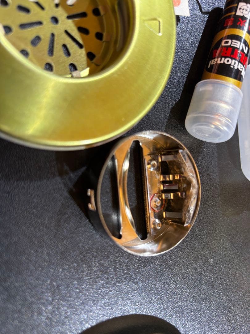 【新品未使用】ナショナル黄金カイロ、注油と点火ラクラク