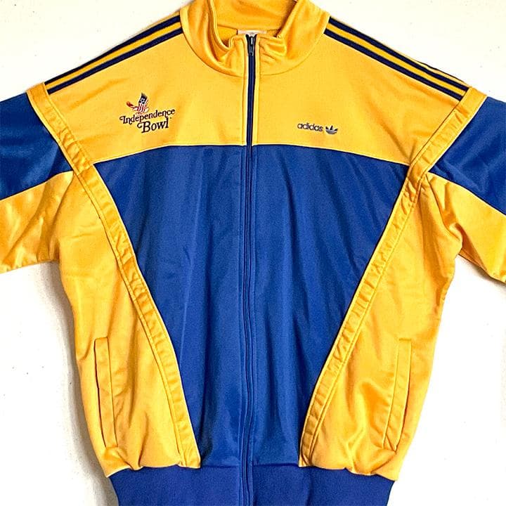 ☆80’sMadeinUSA☆ adidas ヴィンテージジャージ　裏起毛