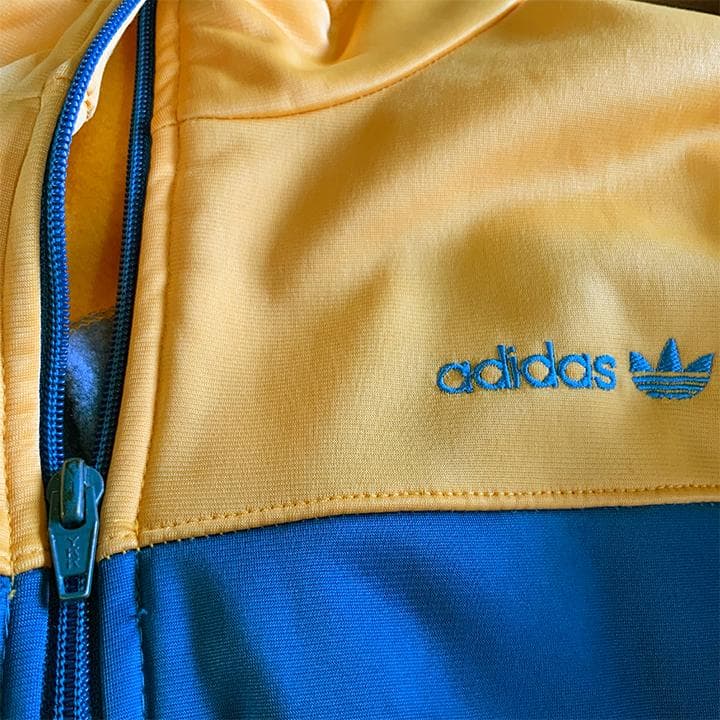 ☆80’sMadeinUSA☆ adidas ヴィンテージジャージ　裏起毛