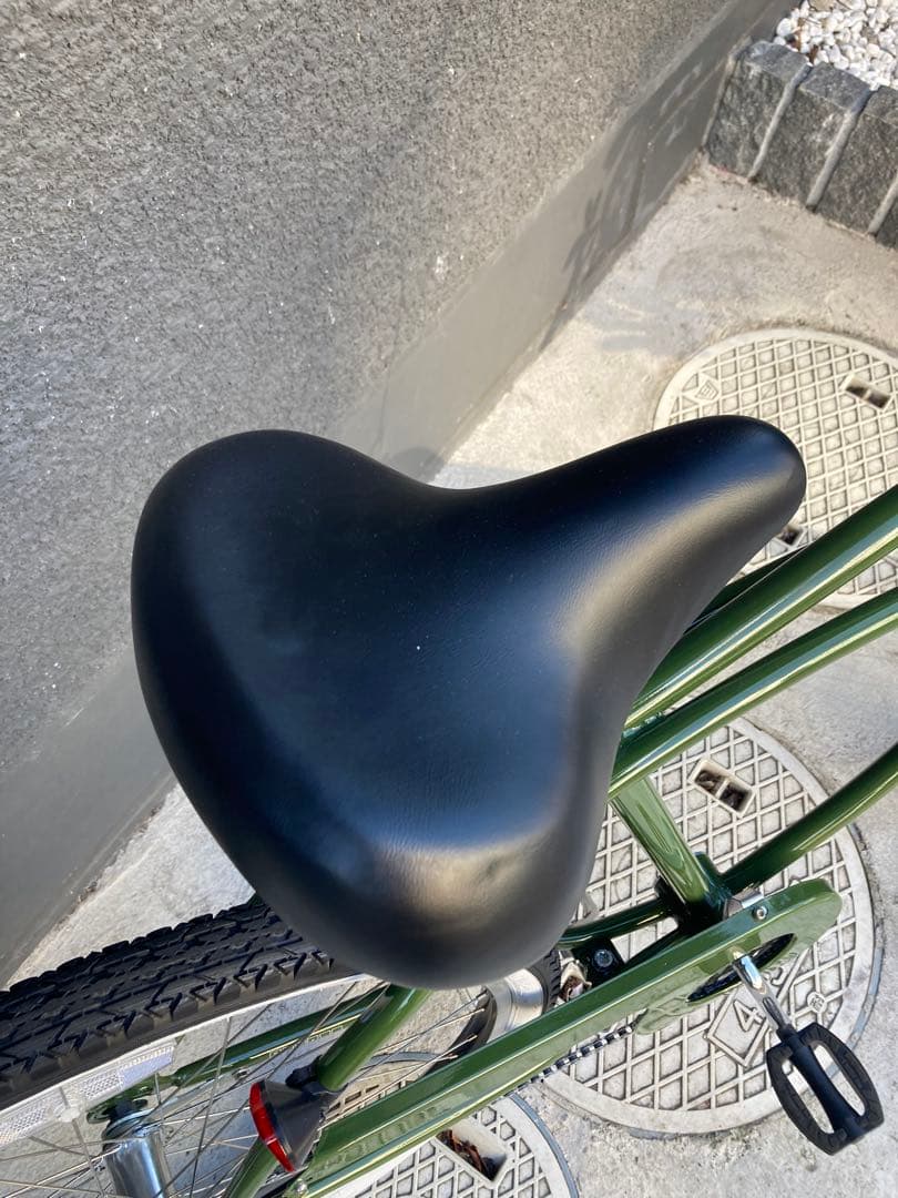 【新品】ビーチクルーザー_26インチ_ダークグリーン