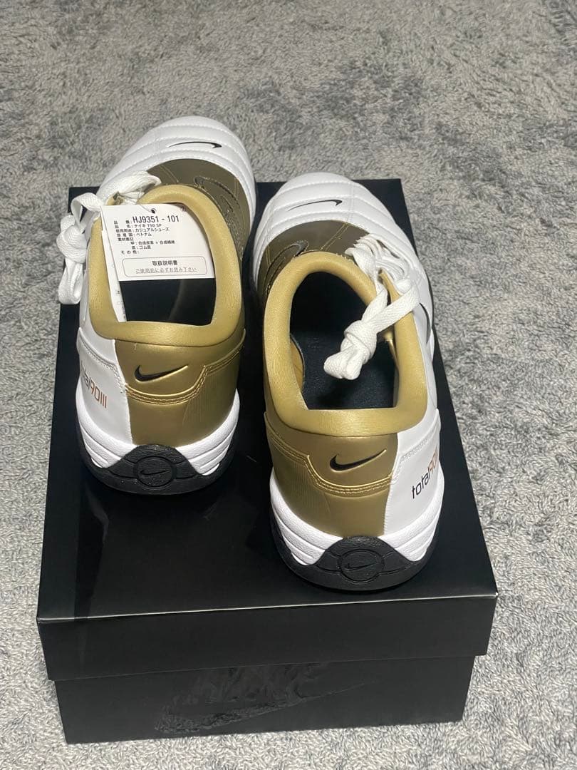 【最終値下げ】トータル90 ゴールド 27.5cm