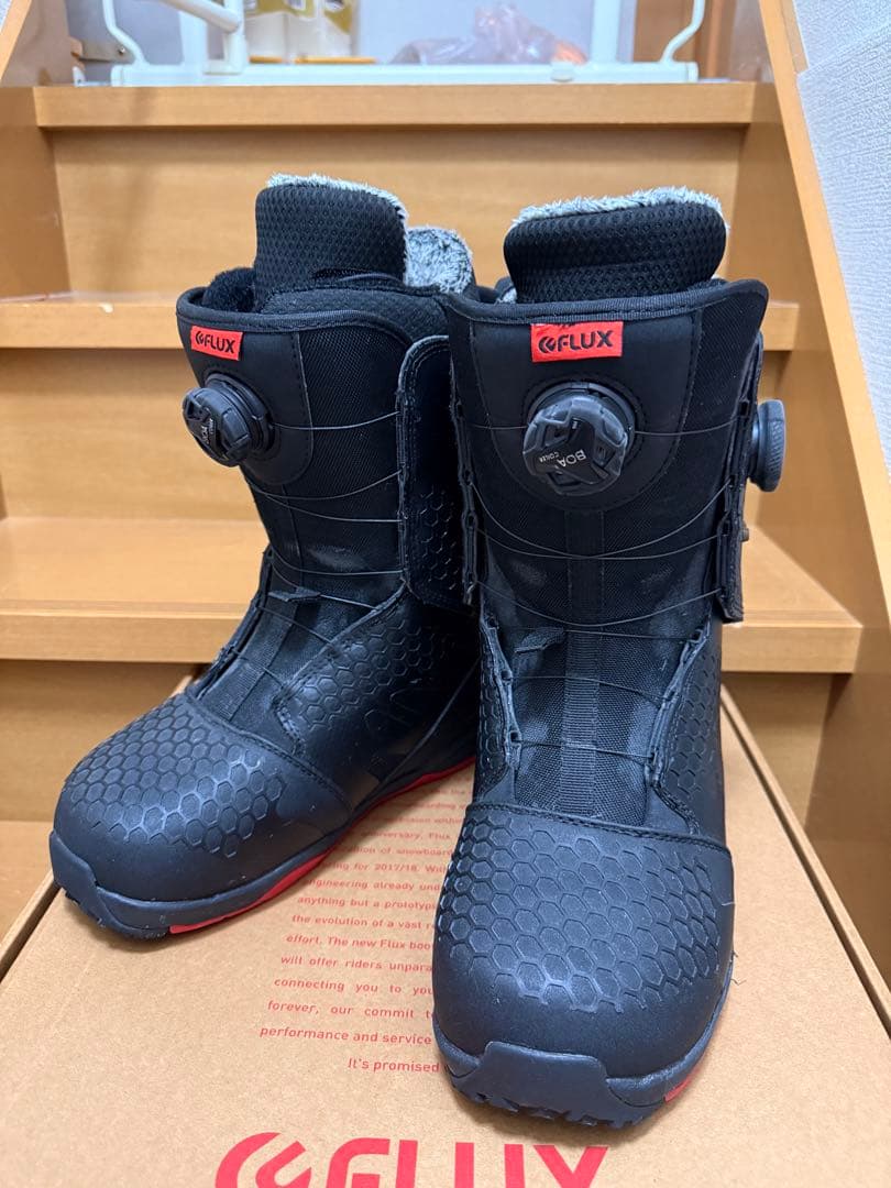 FLUX OM-BOA スノーボードブーツ ブラック JP 27