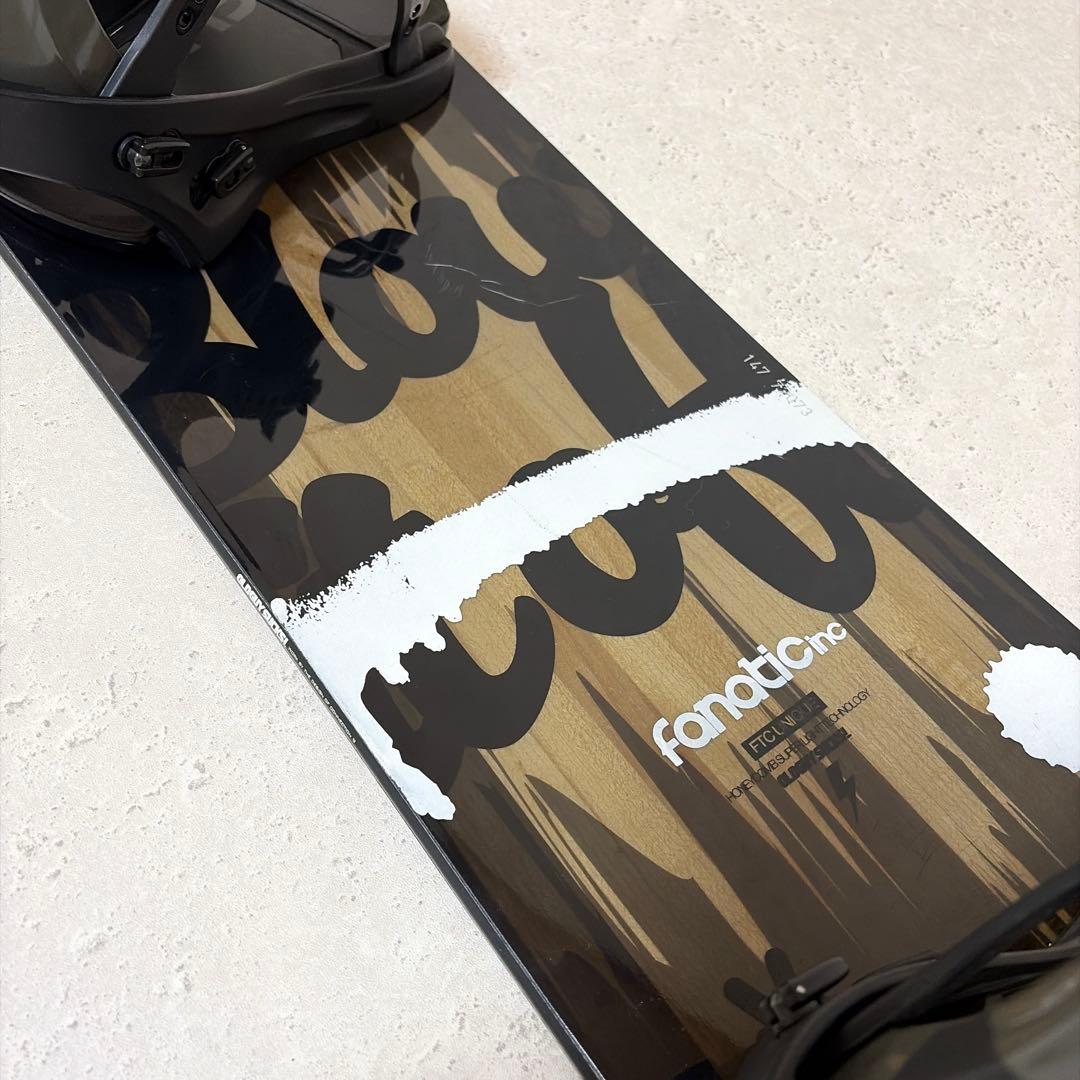 Fanatic FTC Twin VDC FLUX XF スノーボード2点セット