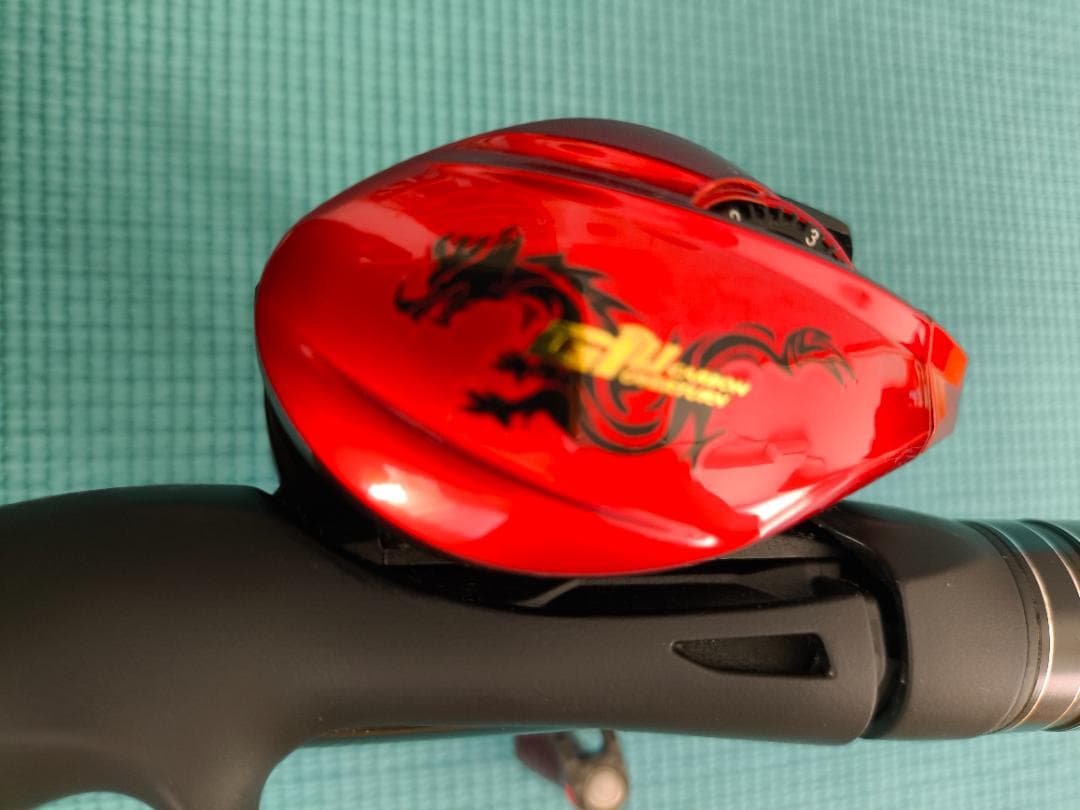 美品【超軽量BFSリール】Histar giu Dragon(左ハンドル)