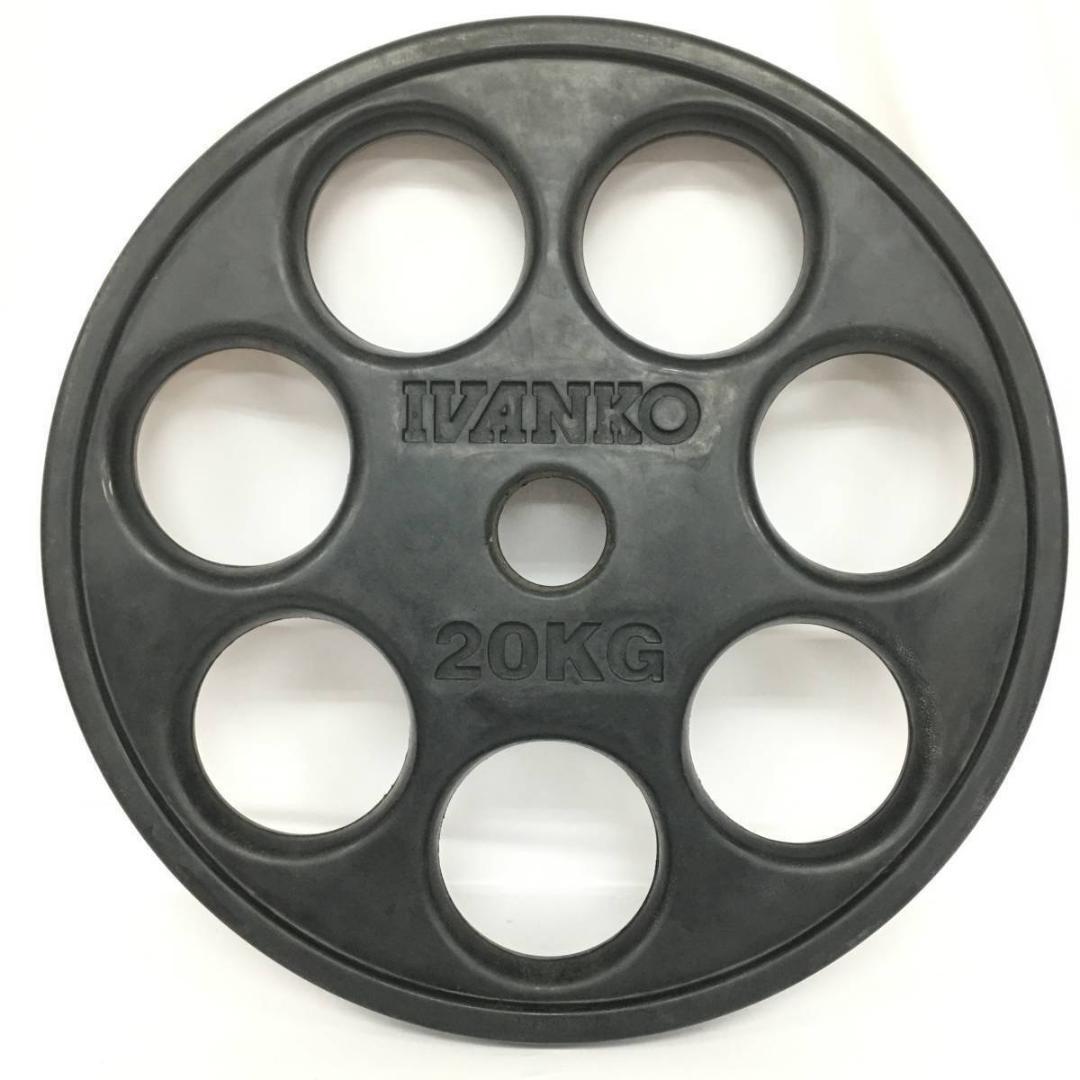 IVANKO/イヴァンコ 計107.5kg オリンピック ラバー プレート