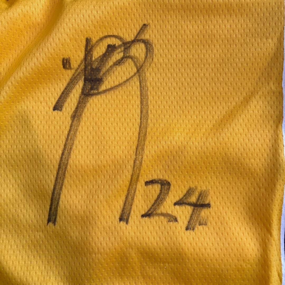 Tigers ユニフォーム 横田慎太郎サイン入り