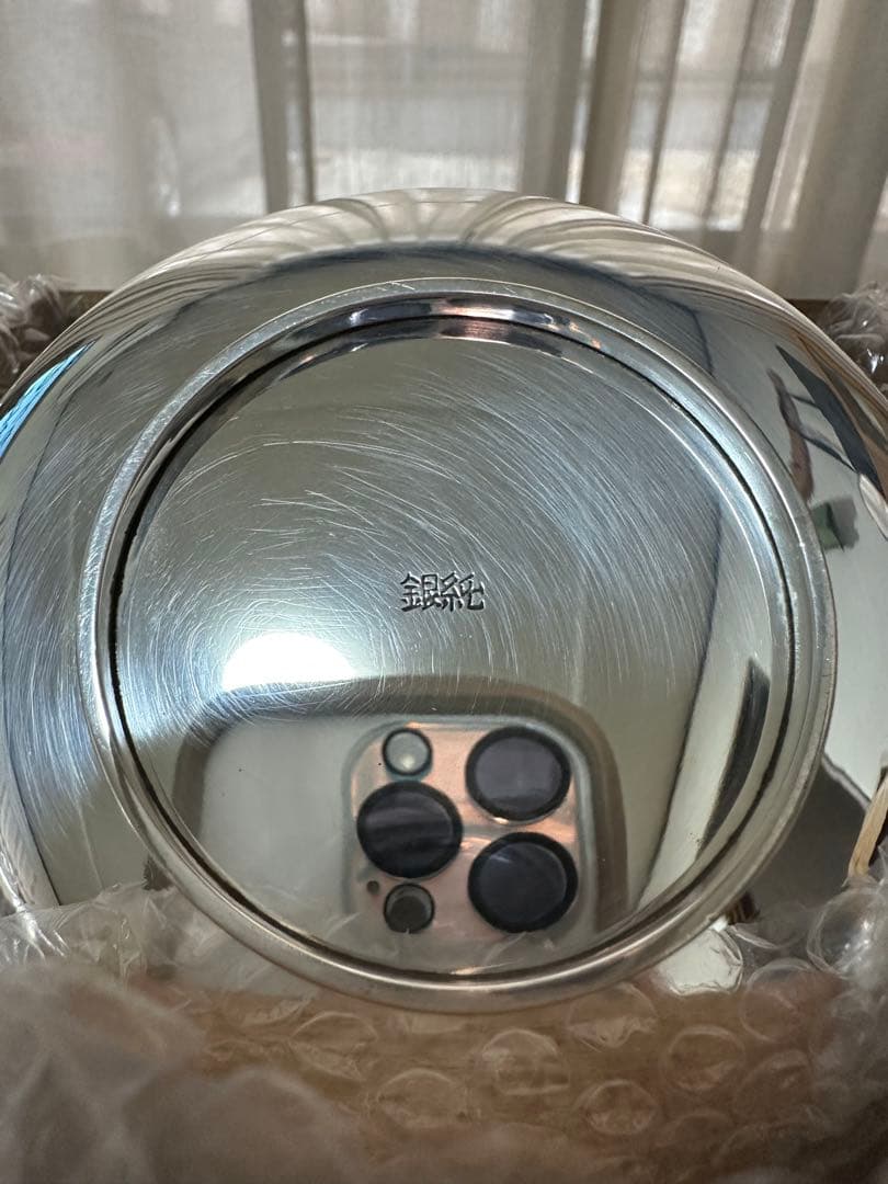 最終値下げ‼️‼️純銀　御小皿五枚セット