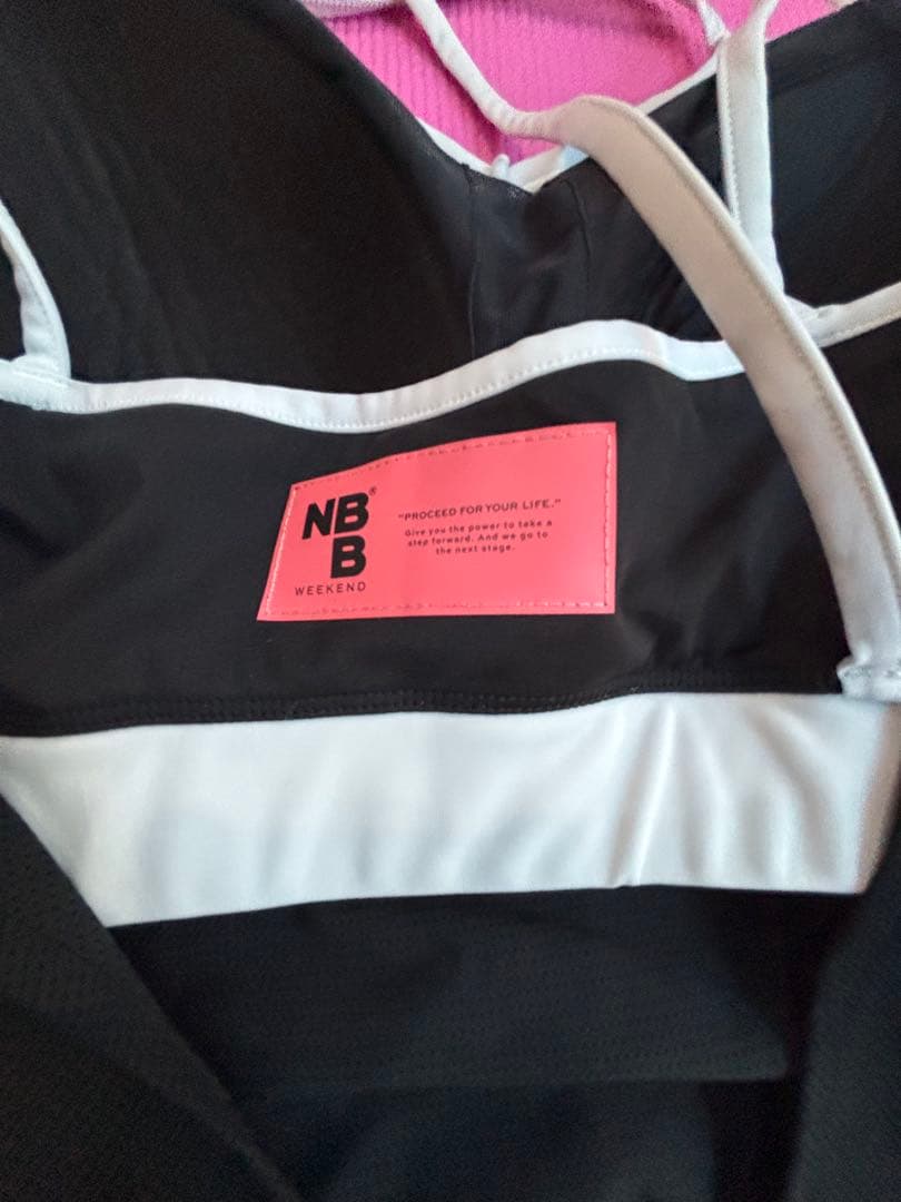 NBBウィークエンド　ヨガウェアセット ブラック　L