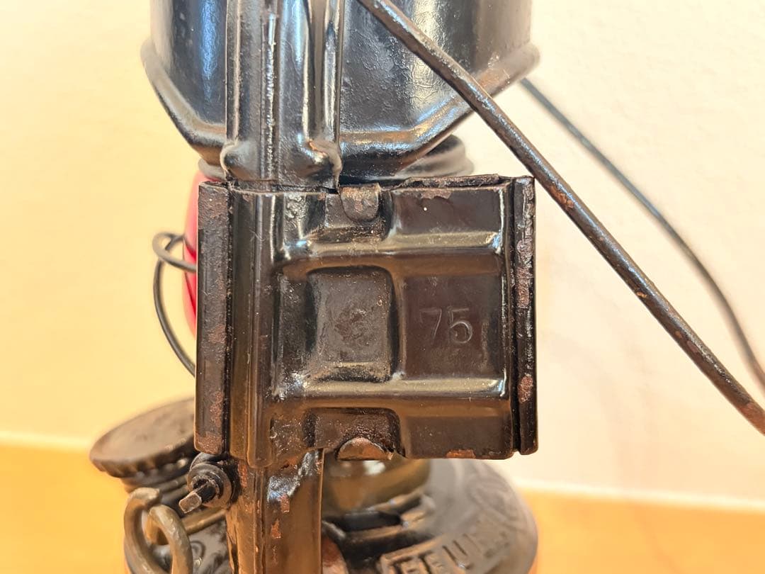 【極希少】FEUERHAND 75 ATOM オリジナルペイント レッドグローブ