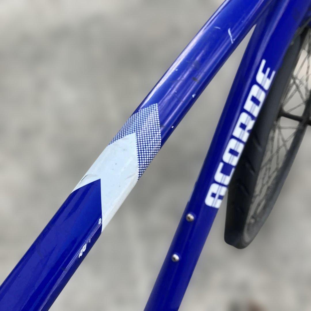 ACORDE クロスバイク パンクあり 茨木市 手渡し 防犯登録譲渡 近場配達可