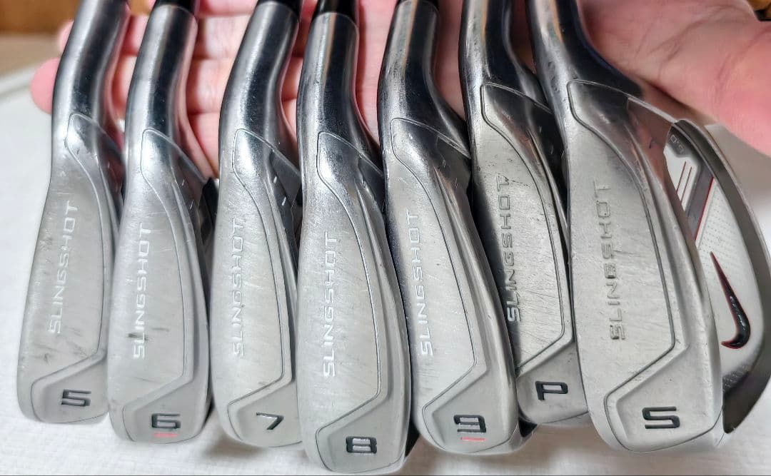 週末限定セール ナイキ スリングショット6.0 アイアンセット7本5〜9.PS