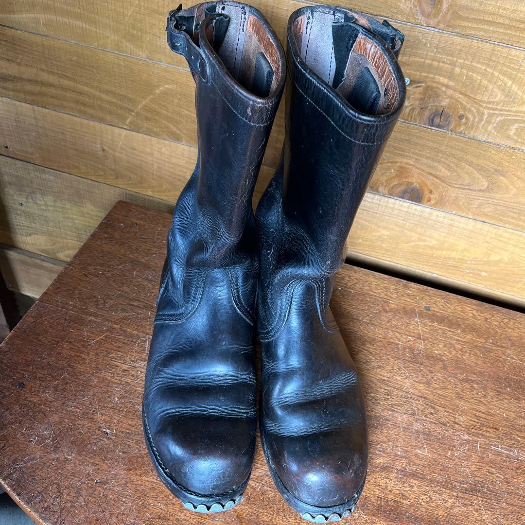 ヴィンテージ　レザーブーツ