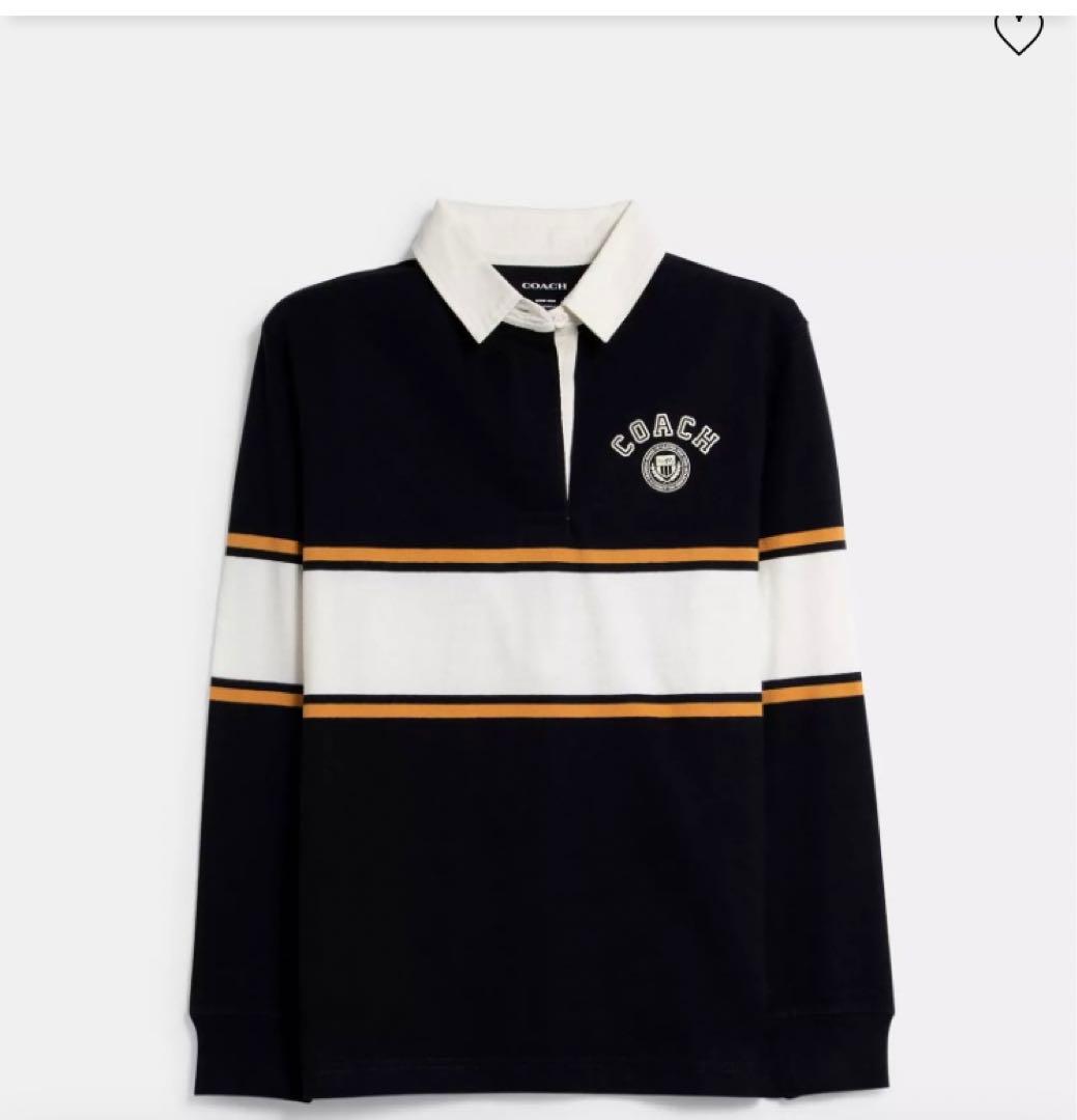 新品未使用品　レディース　coach ラガーシャツ　XS