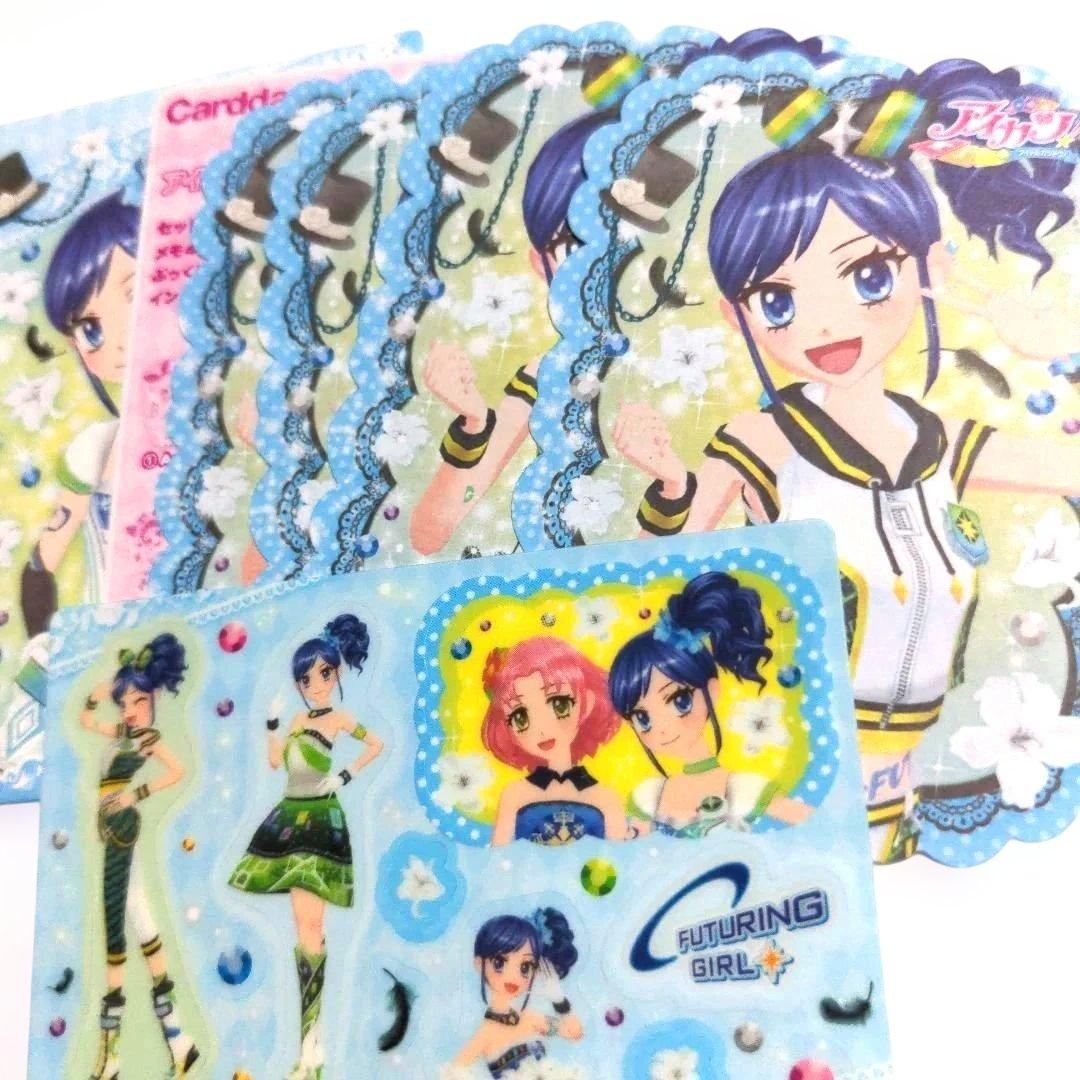 希少　平成レトロ　アイカツ　女子力あっぷっくりシールセット　コンプリート