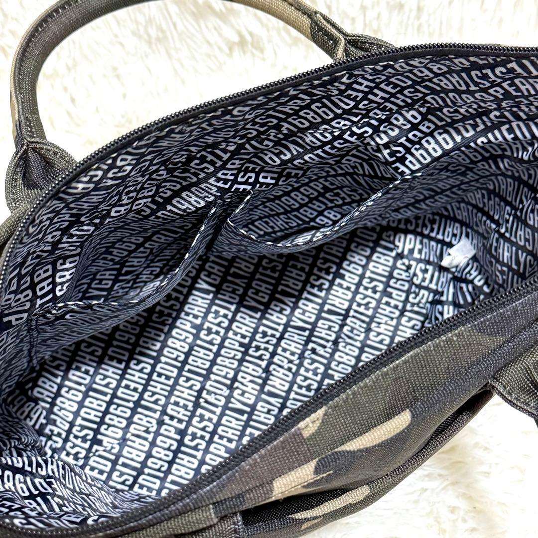 PEARLY GATES 迷彩 カモフラ カートバッグ トートバッグ ゴルフ用品