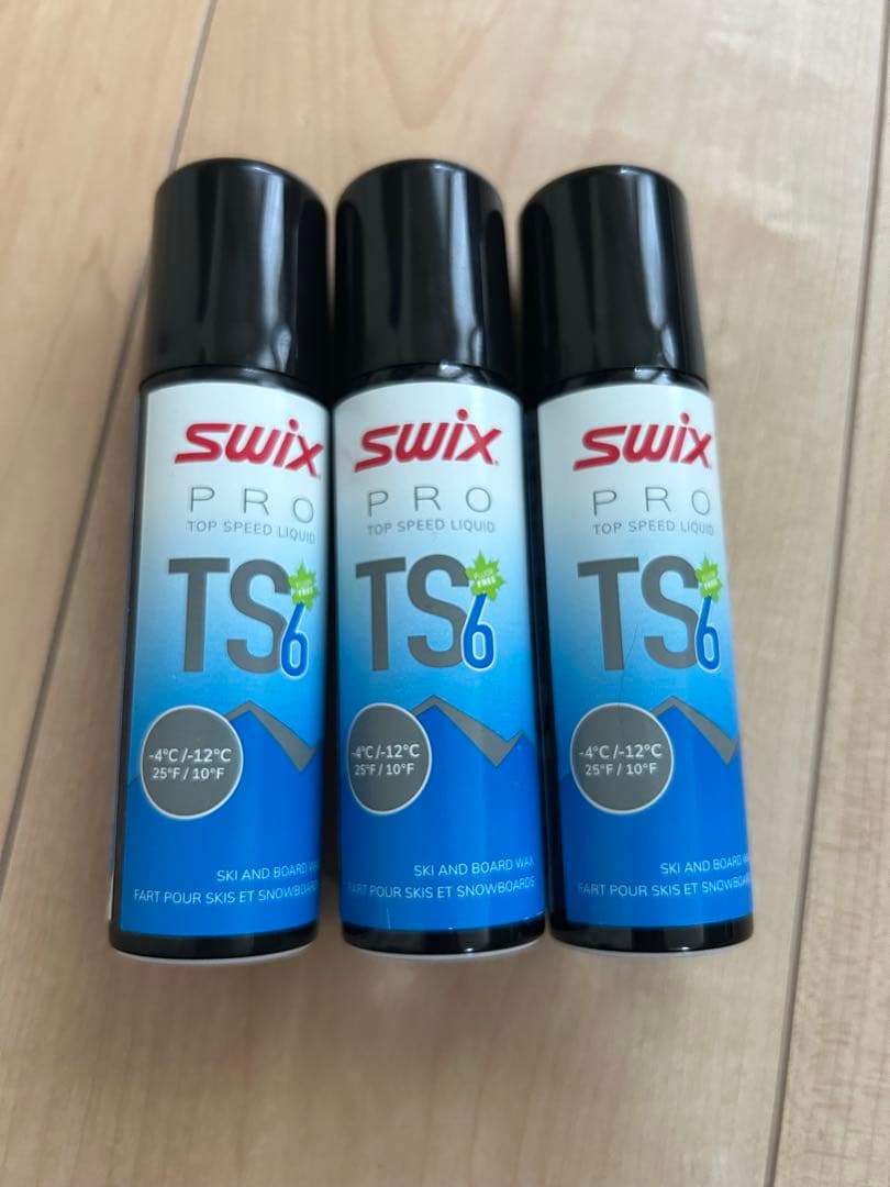 swix TS6 スキー、スノーボードワックス 3本セット
