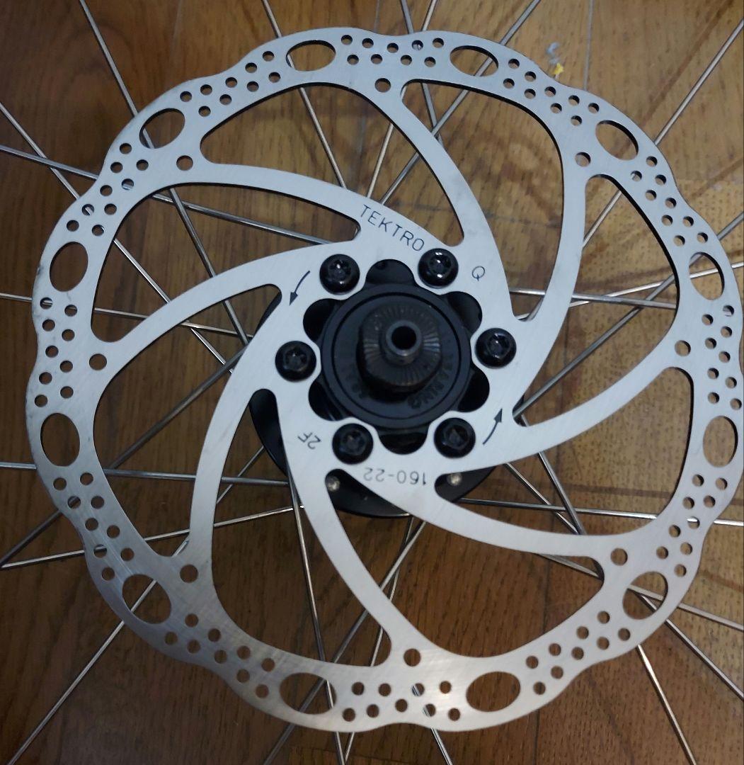 KHSマンハッタンM451SD 新車外し ディスクブレーキ 完組ホイールセット