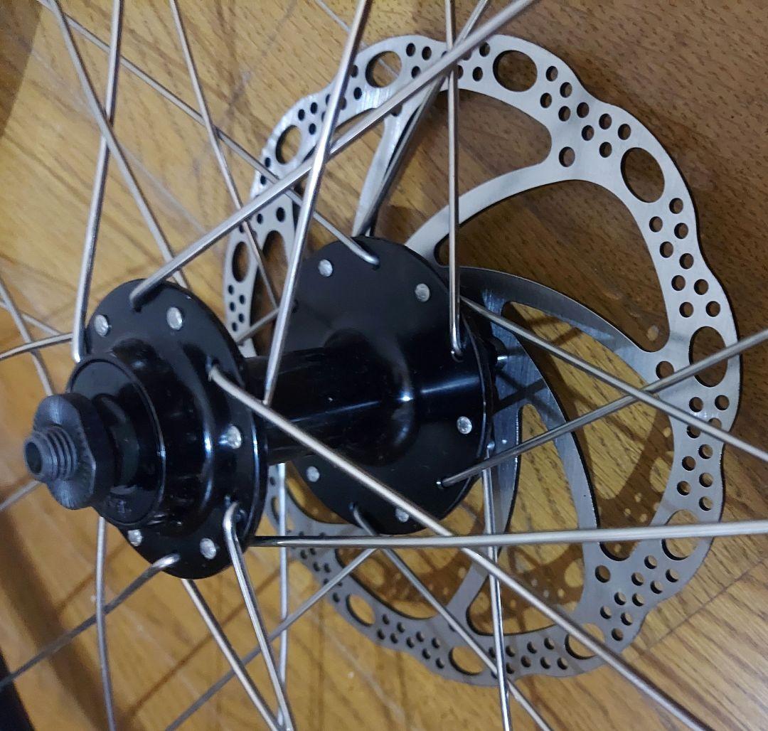 KHSマンハッタンM451SD 新車外し ディスクブレーキ 完組ホイールセット