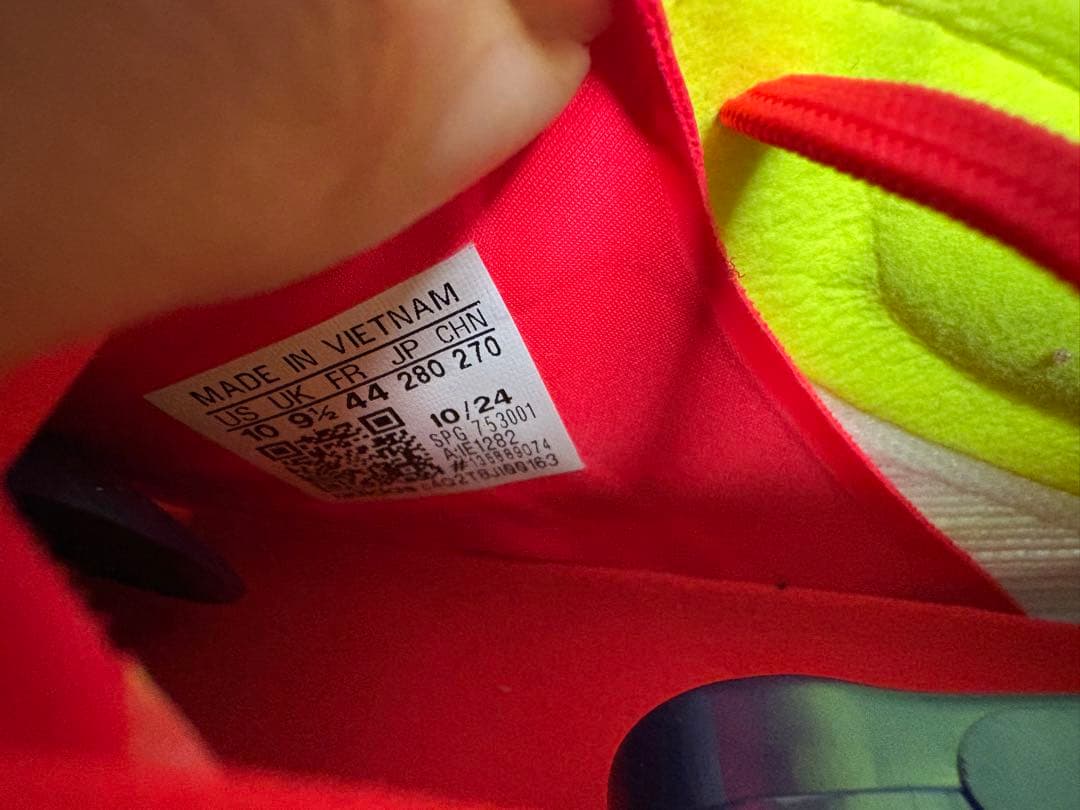 adidas F50 新品未使用　28cm HG/AG