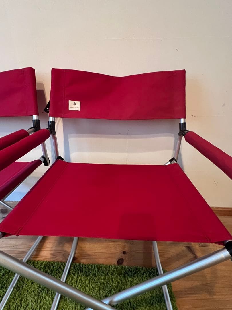 【2脚セット】 peak　FDフォールディングチェアワイド