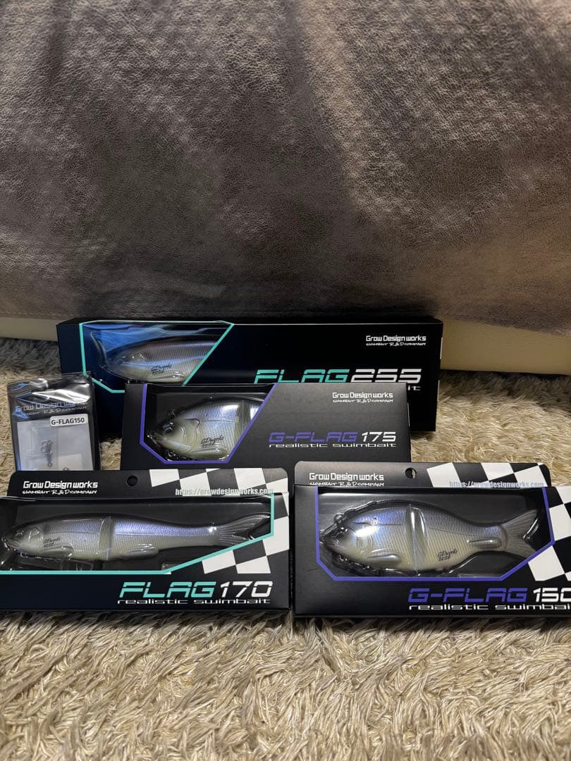 Grow Design works スイムベイト 4種セット