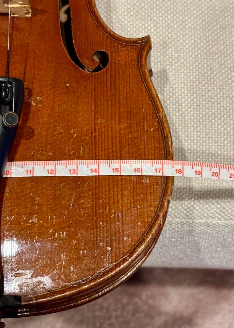 1/2 バイオリン モダン フレンチ 一枚板 フランス 1900年頃