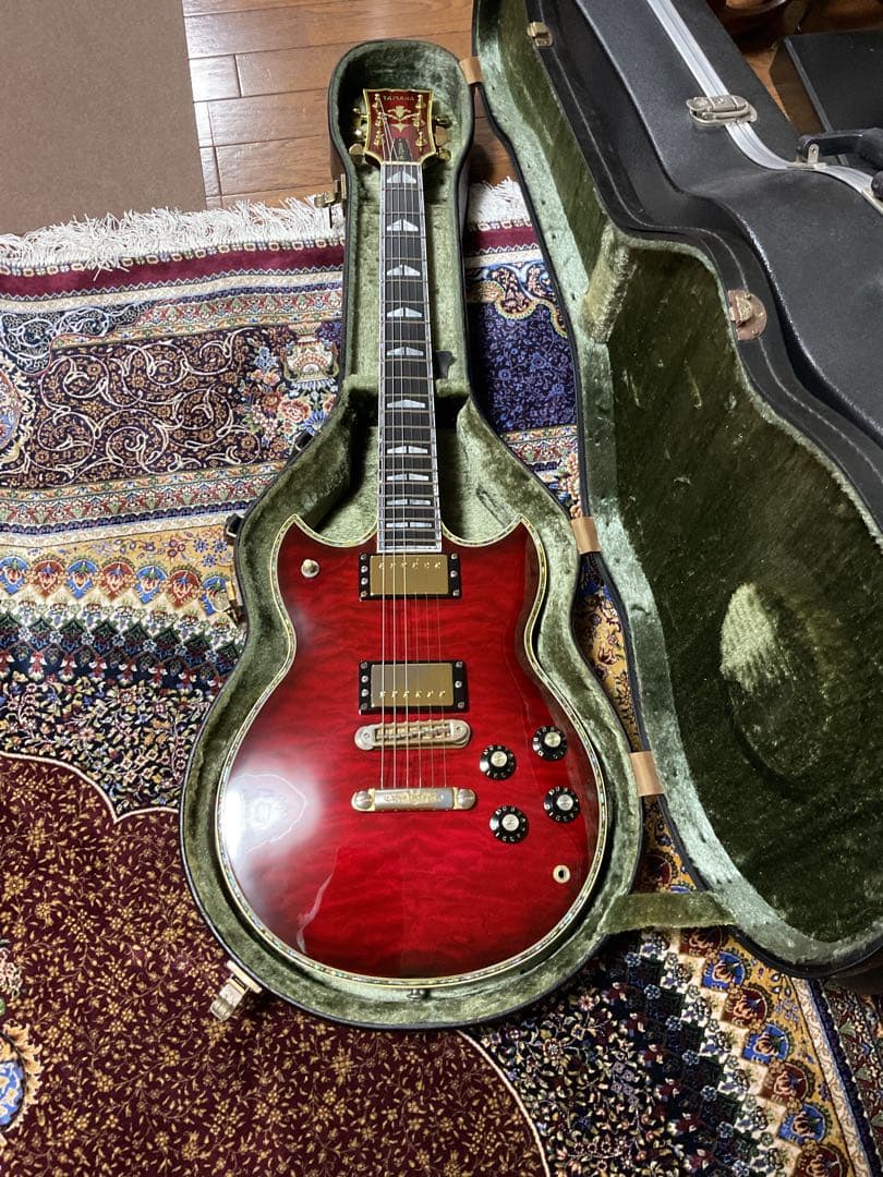 YAMAHA SG-2000キルト ワインレッドバースト