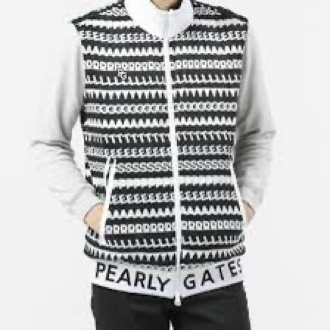 新品未着用 PEARLY GATES リバーシブルブルゾン　ブラック/ホワイト