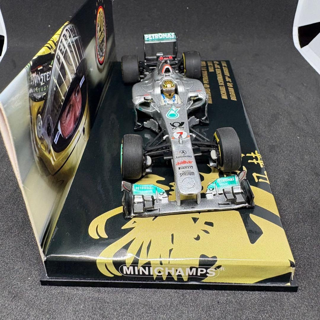 1/43 PMA メルセデス W02 M.シューマッハ2011 ベルギーGP