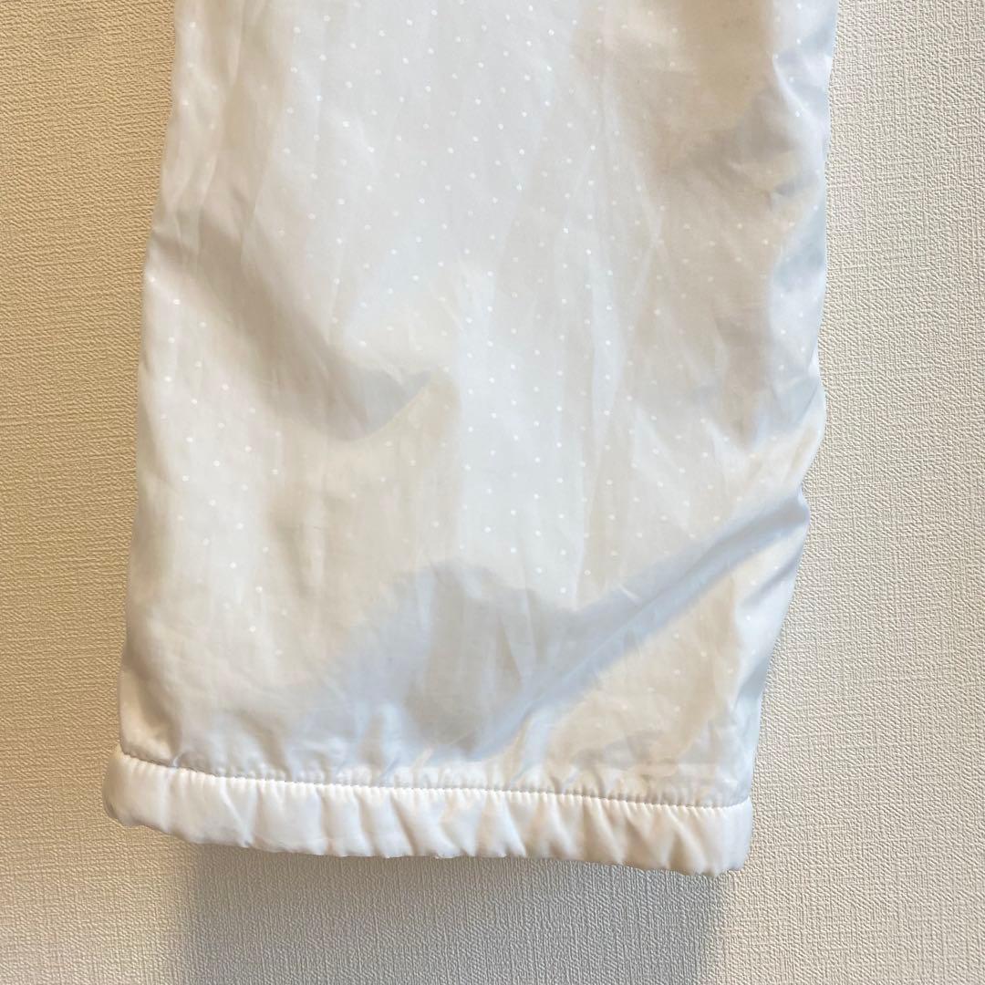 カステルバジャック ゴルフ 中綿ジャケット　パンツ セットアップ 白 M 防寒