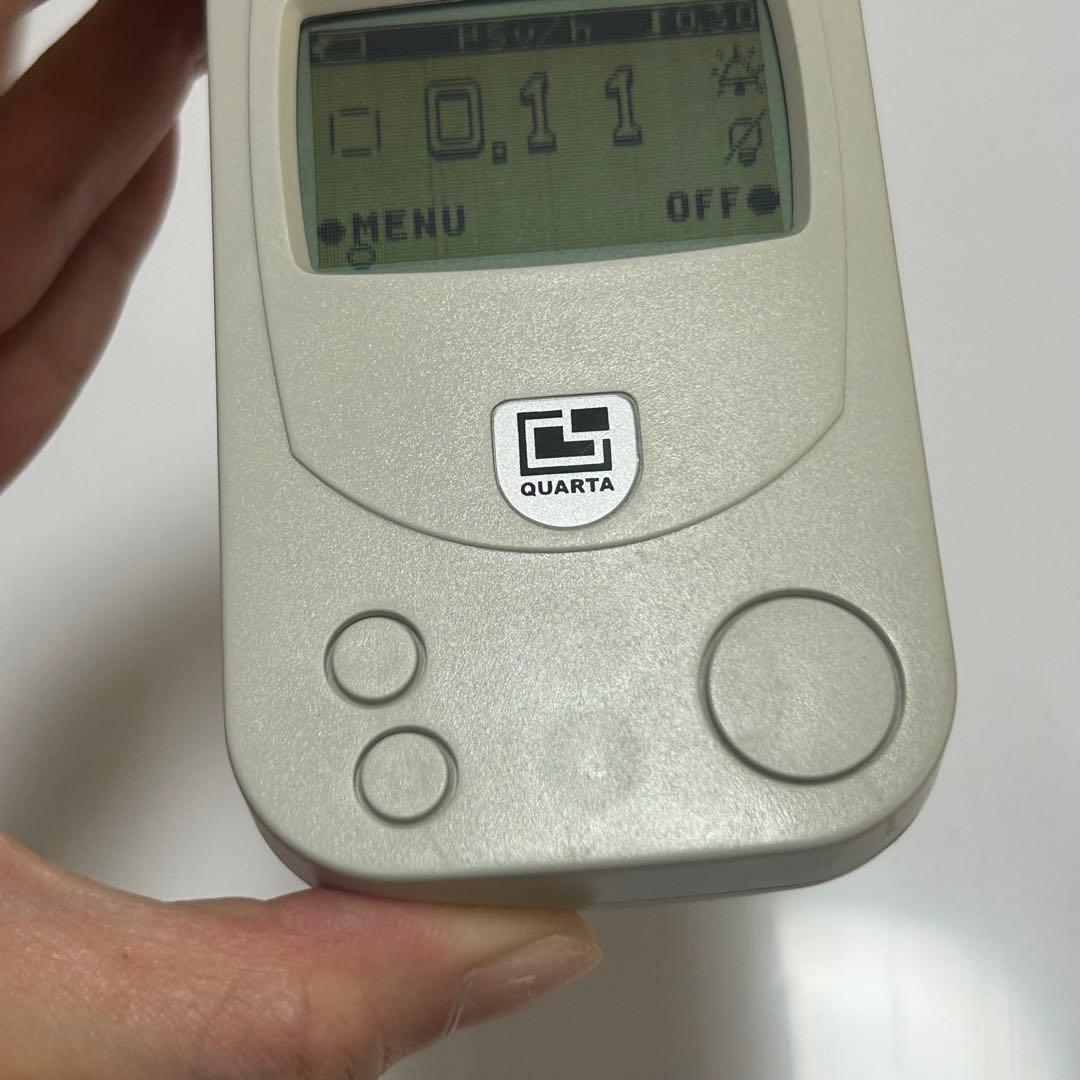 簡易動作確認済み RADEX ガイガーカウンターRD1503 本体のみ