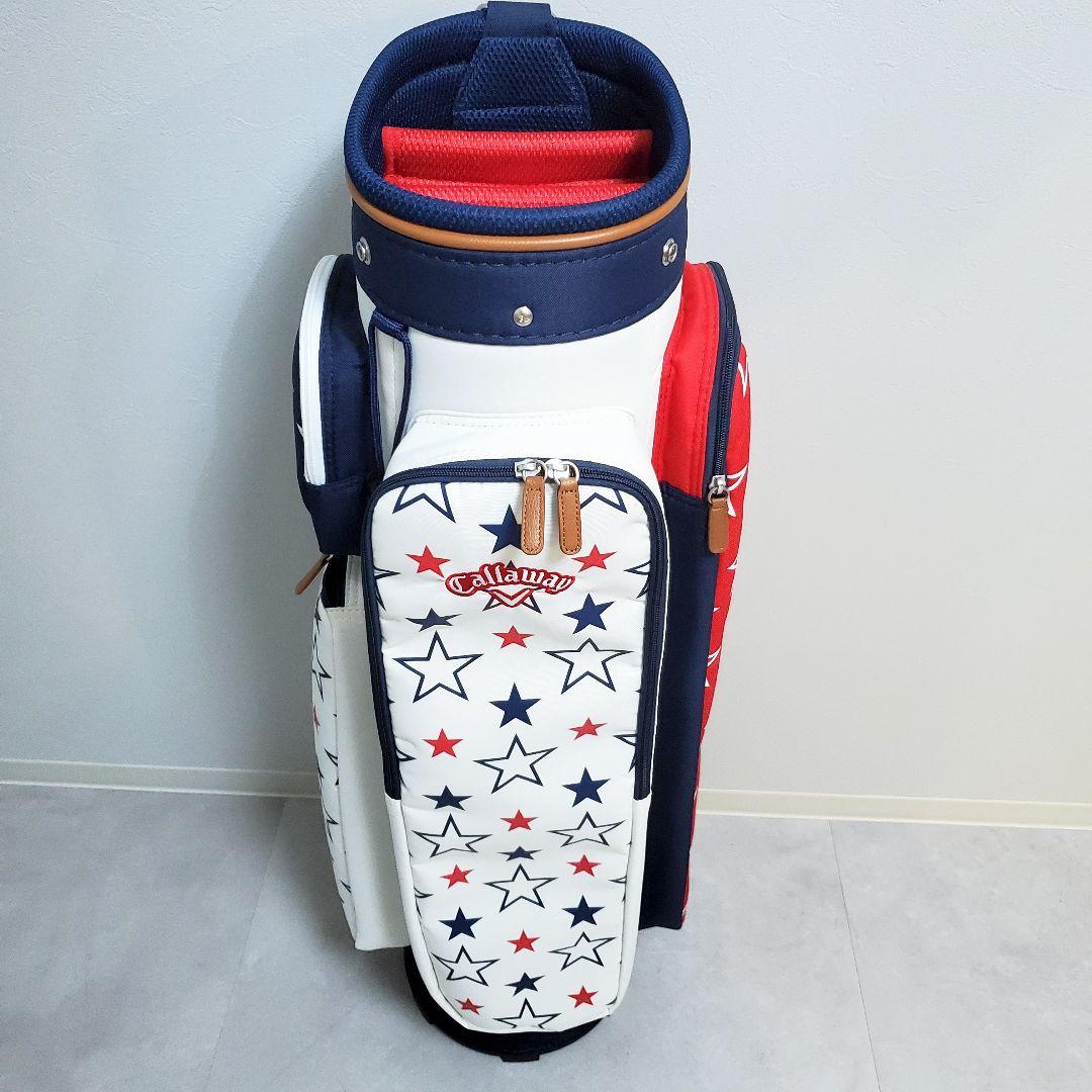 【未使用タグ付き✨️】Callaway 星柄 ゴルフバッグ キャディーバッグ
